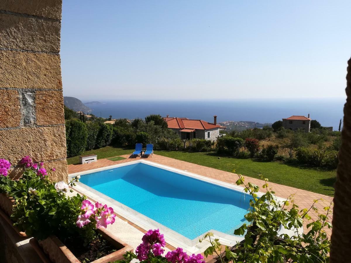 Villa Sunset Stoúpa Exterior photo